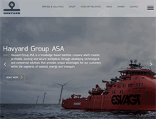 Tablet Screenshot of havyard.com